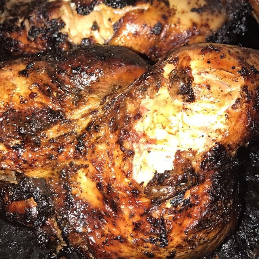 Jerk chicken from Bready's Delights