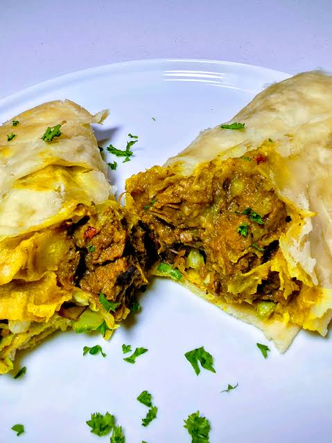 Curry Chicken Wrap